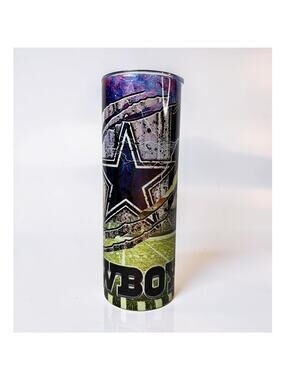 Dallas Cowboys 20oz Skinny Tumbler Stainless Steel Vacuum Insulated Travel Cup